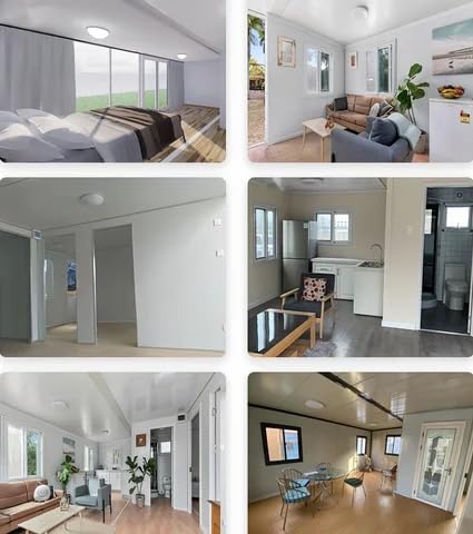 40ft Luxury Prefab Container Home – 3 Bedroom, Living Room, Full Kitchen & Bathroom, Foldable & Easy to Move My Store